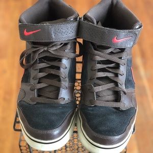 Nike Mogan 2 Mid Skate Shoes - Brown Black Maize